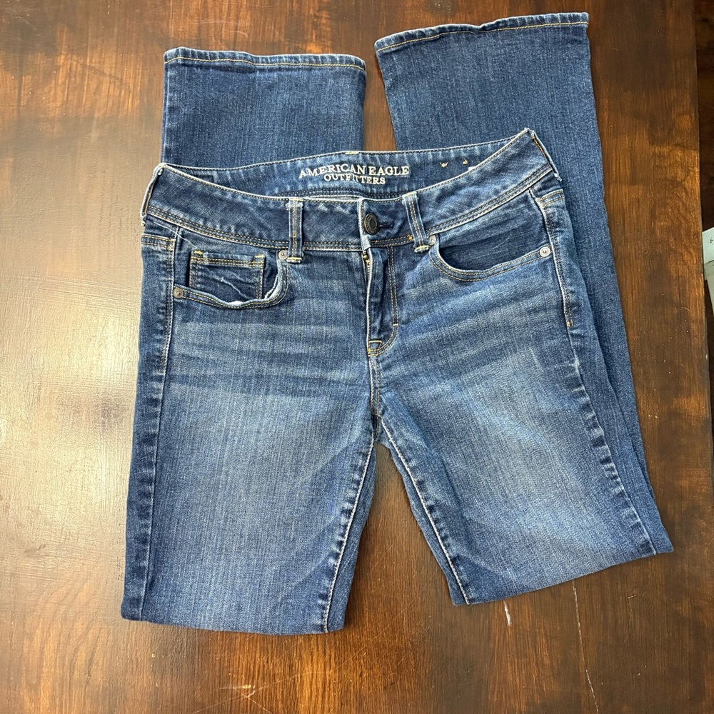 American Eagle kick boot jeans size 8